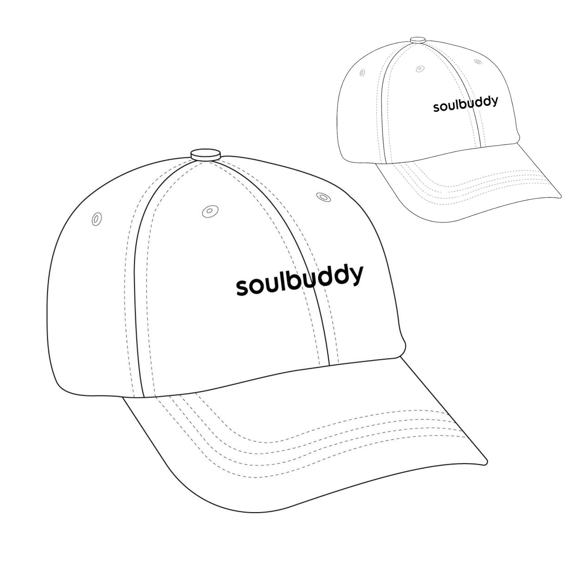 Soulbuddy Dad Hat Basecaps 2er-Set 