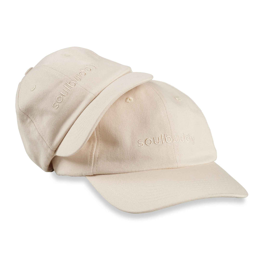 Soulbuddy Dad Hat Basecaps 2er-Set in Cream