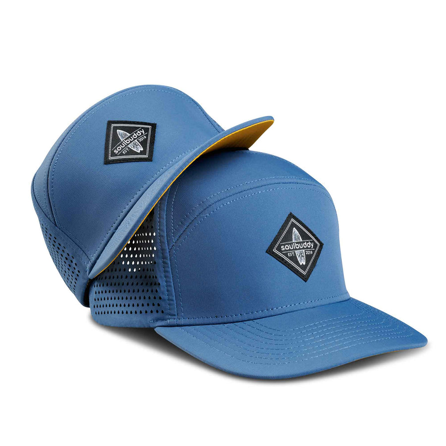 Soulbuddy Performance Caps 2er Set Blau Gelb