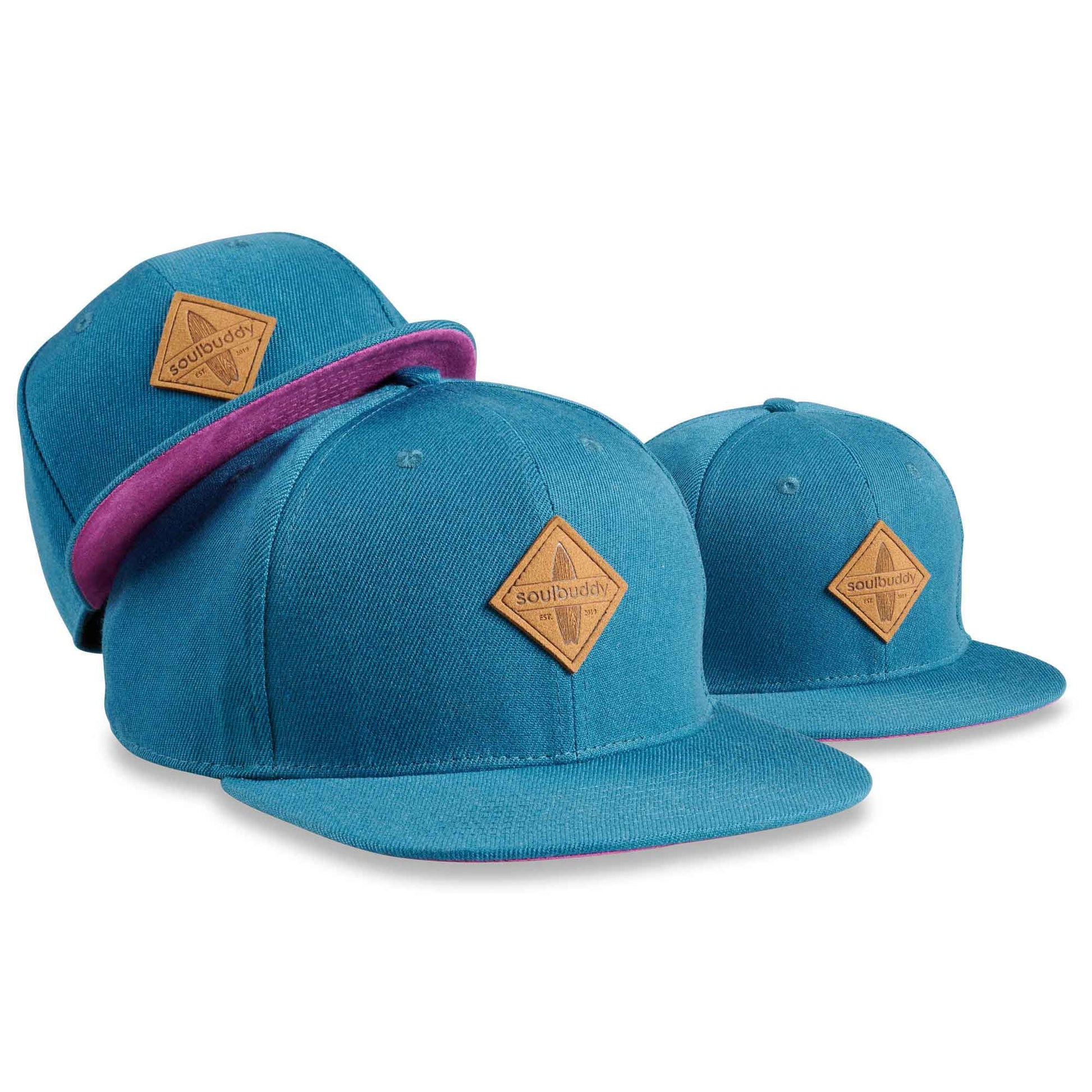 Soulbuddy Family Snapback Caps 3er-Set