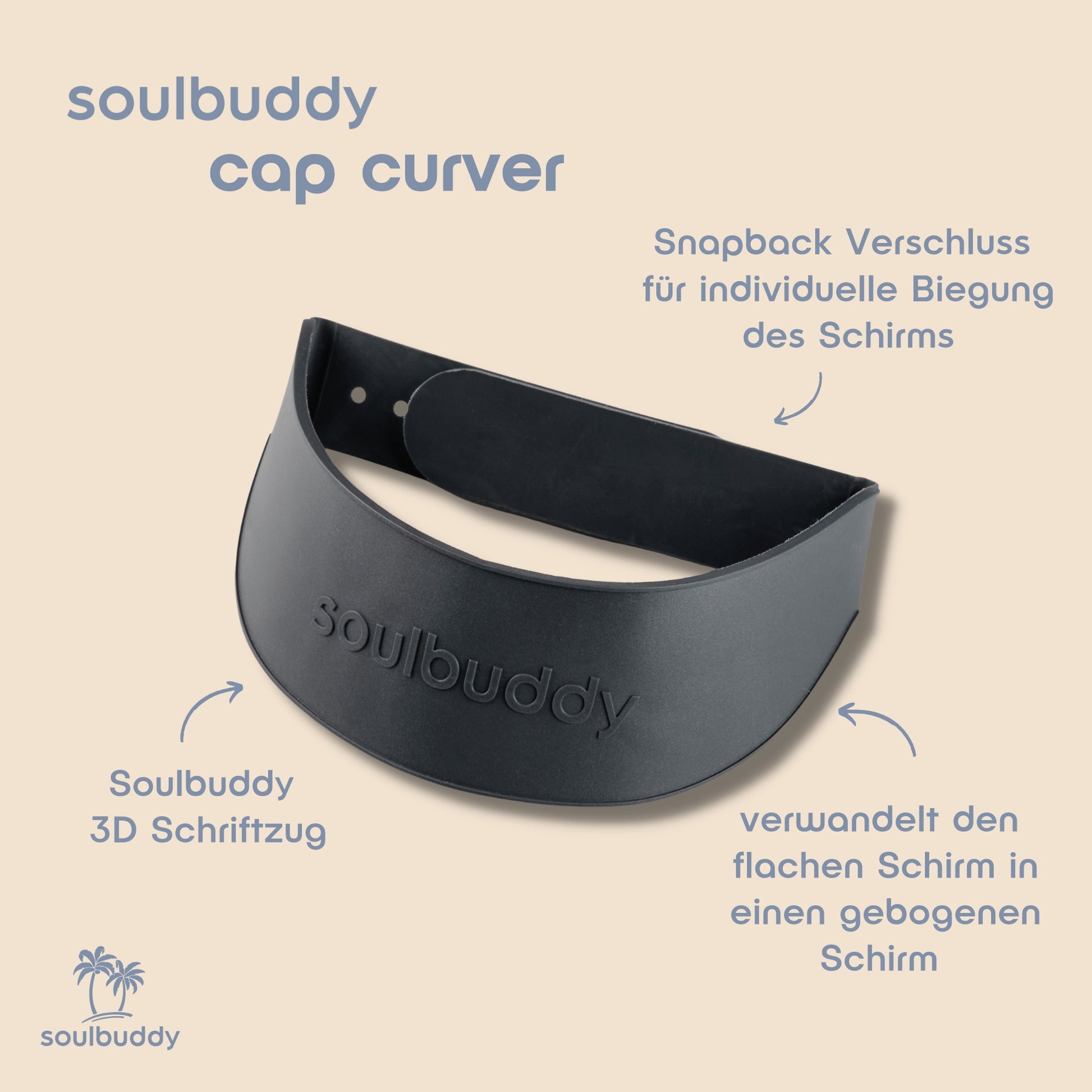 Soulbuddy Cap Curver - Details