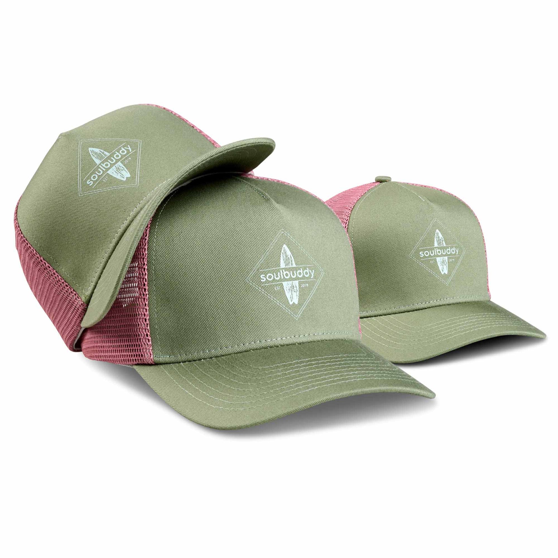 Soulbuddy Family Trucker Caps 3er-Set