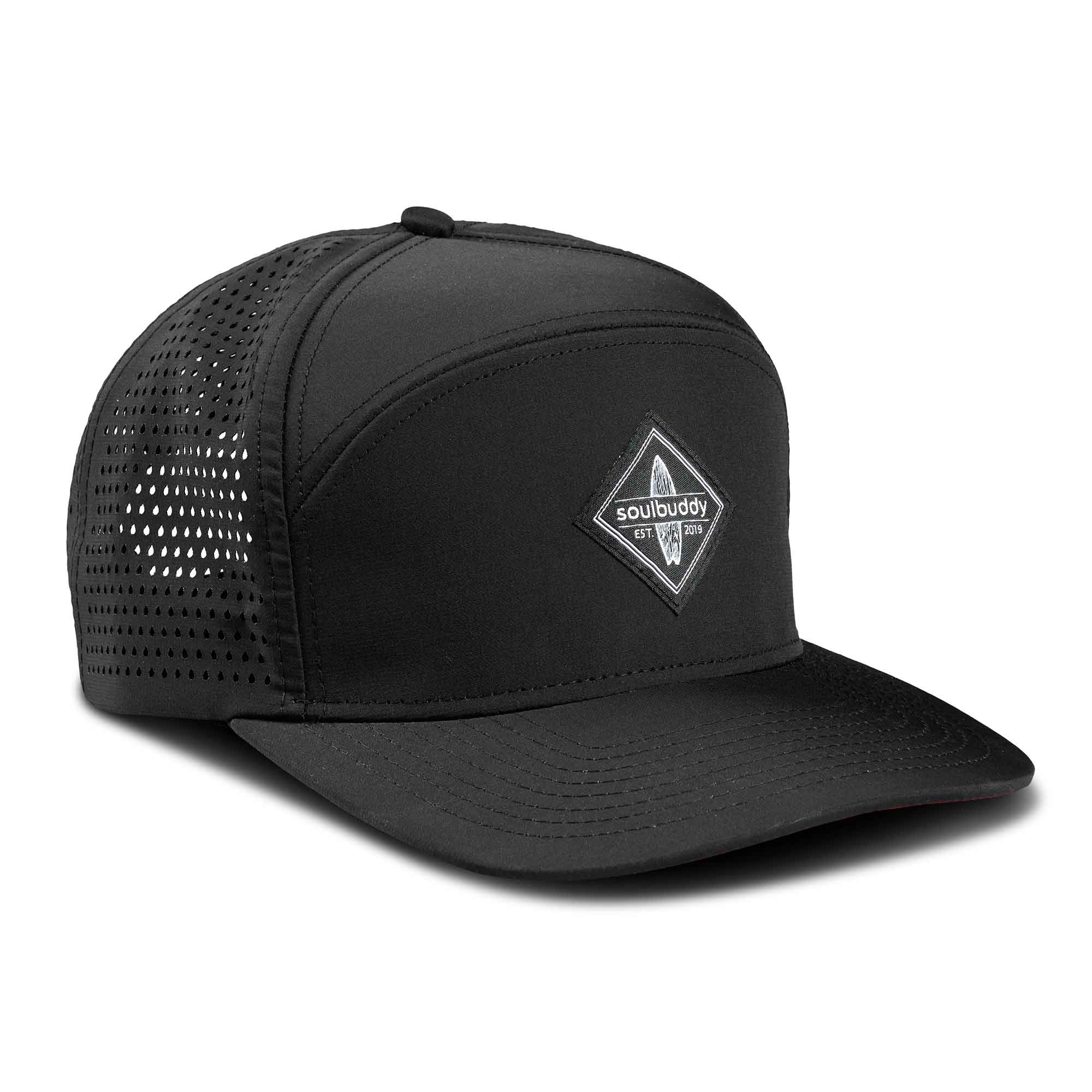 Performance Cap in Black Red