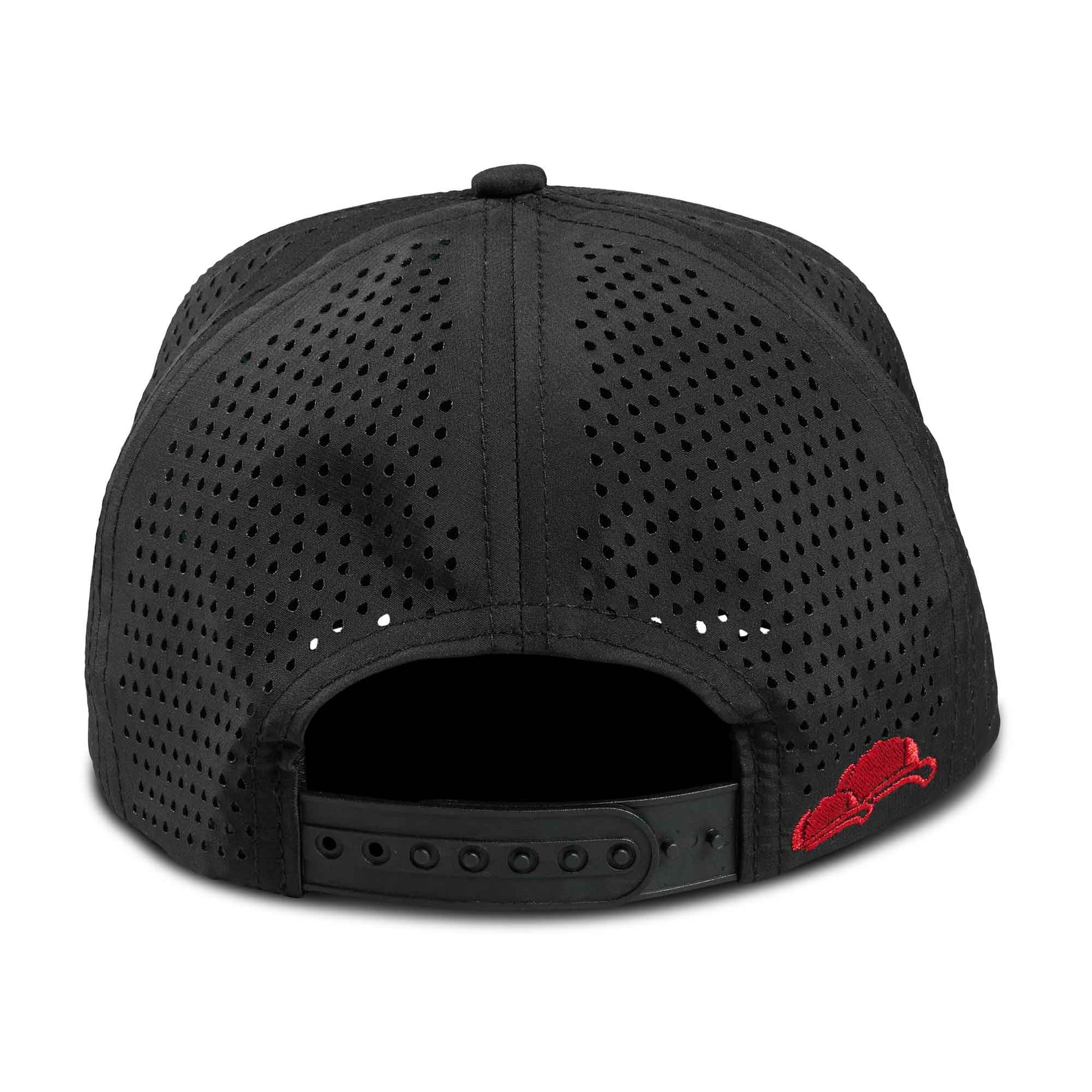 Performance Kids Cap schwarz hinten