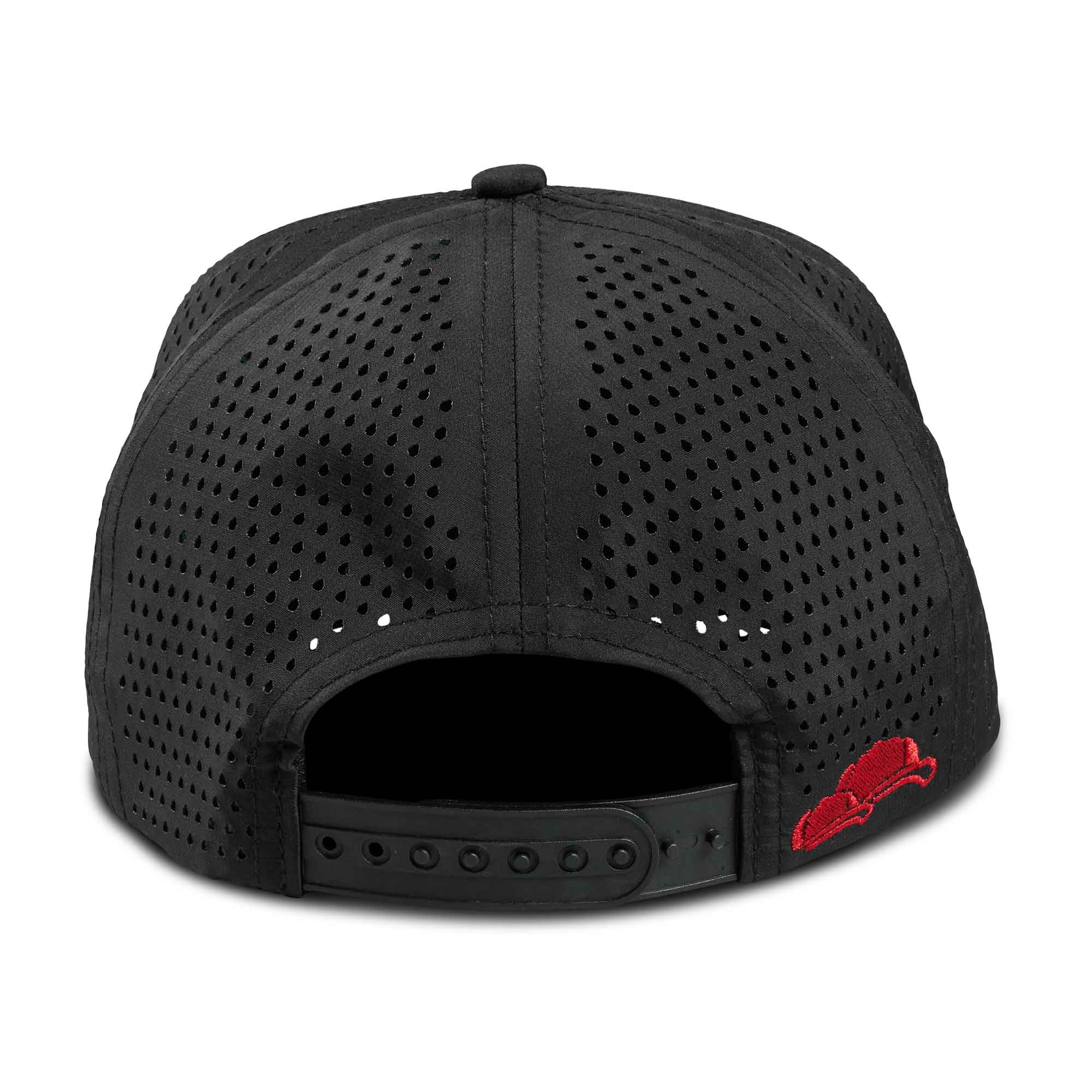 Performance Kids Cap schwarz hinten