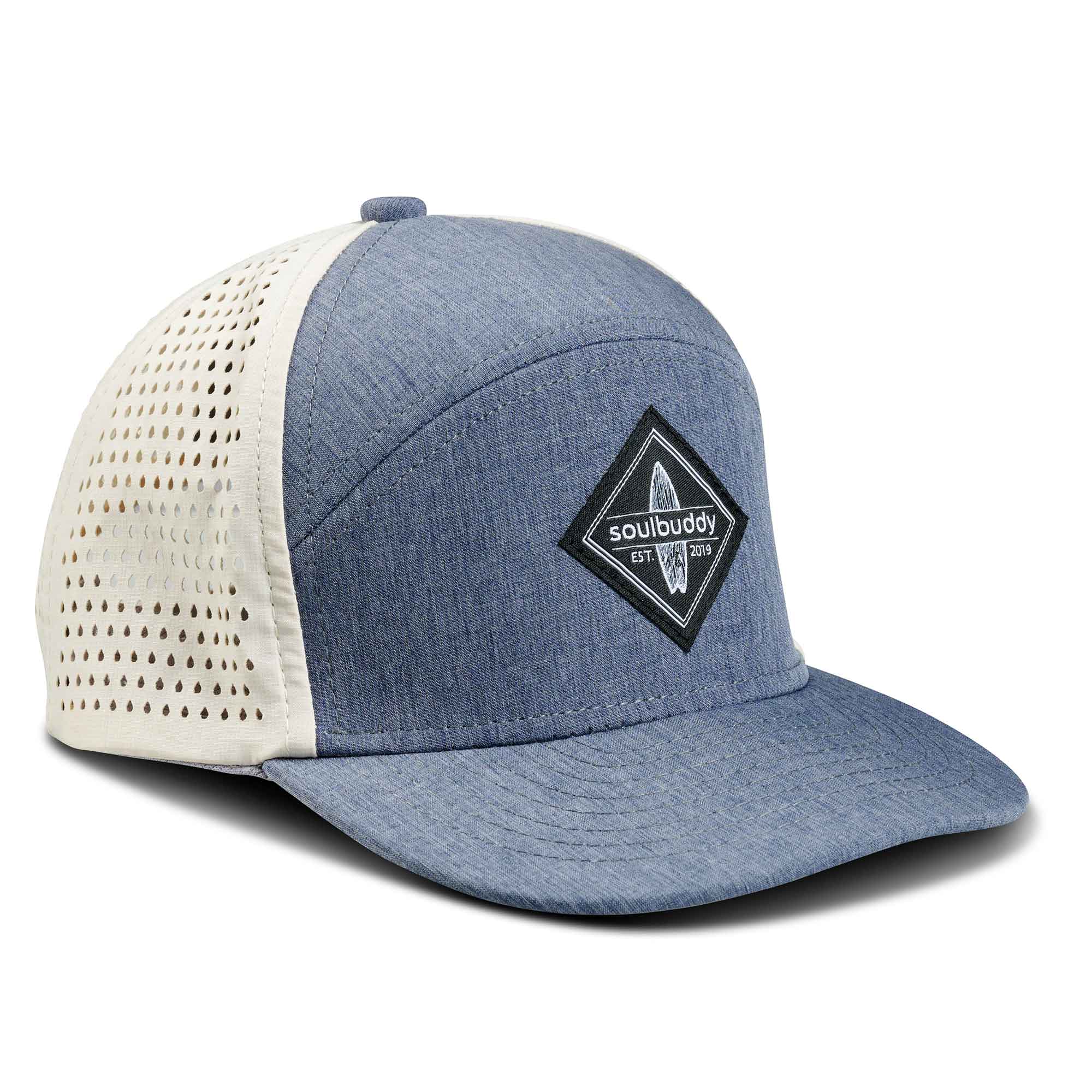 Kinder Cap - Performance Cap in blau creme