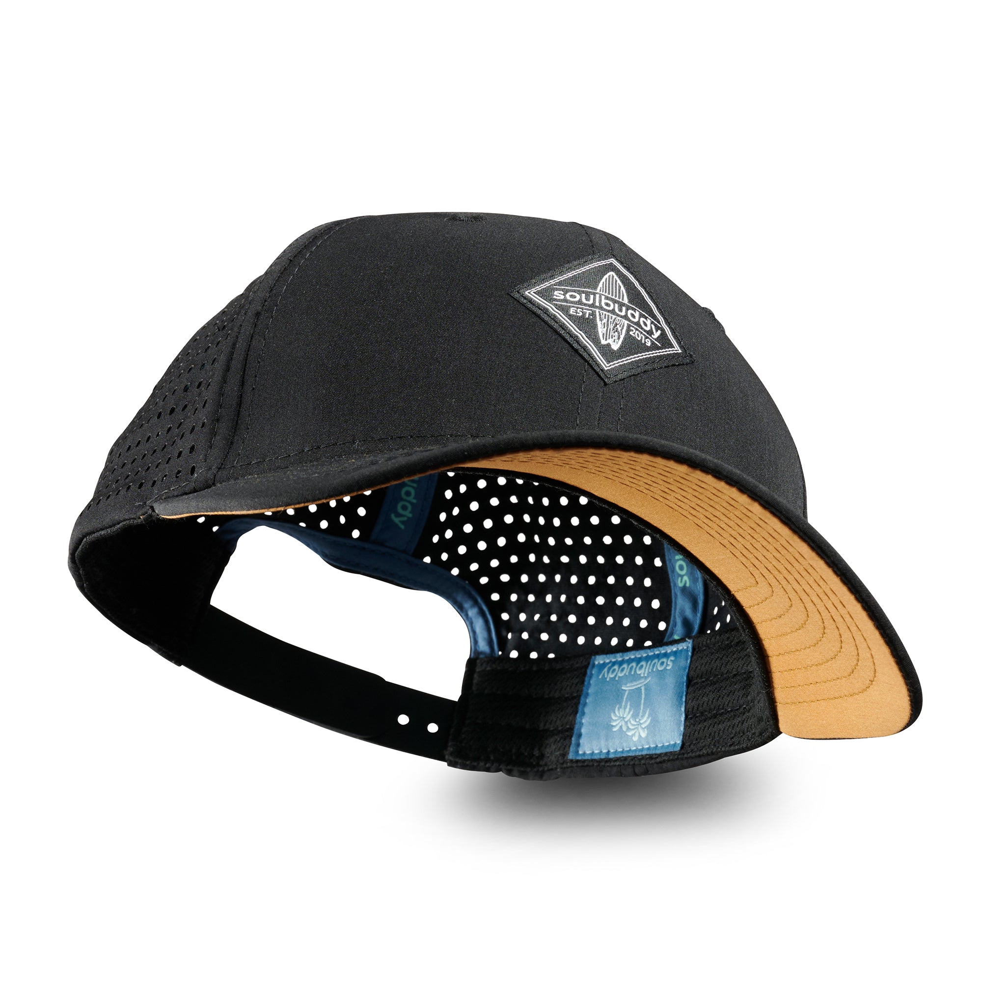 Soulbuddy Sports Cap Schwarz