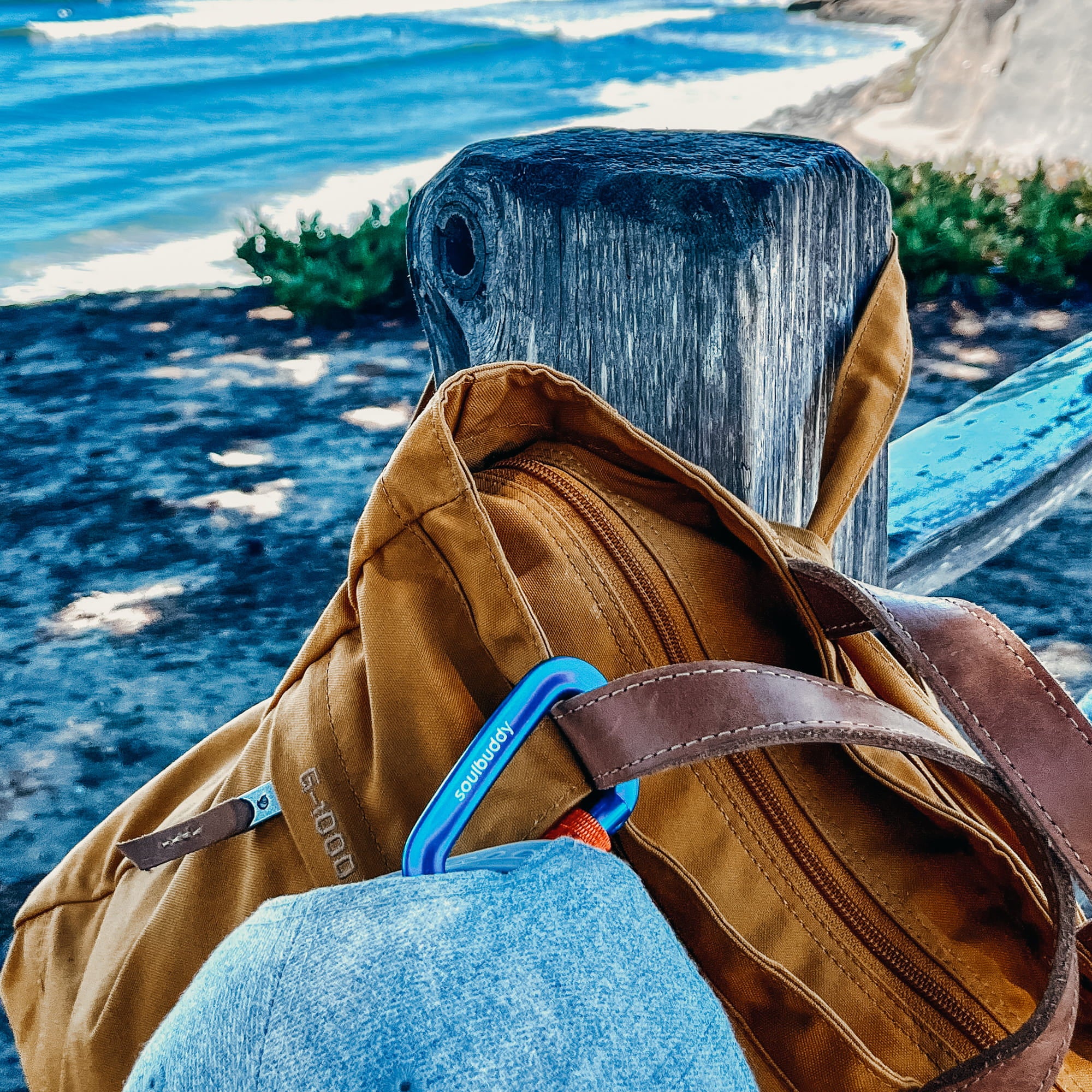Cap carabiner
