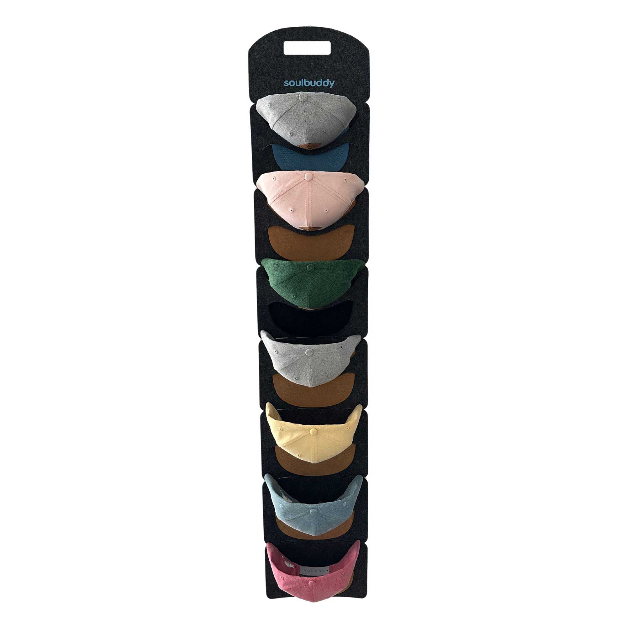 Cap Organizer mit 7 Caps