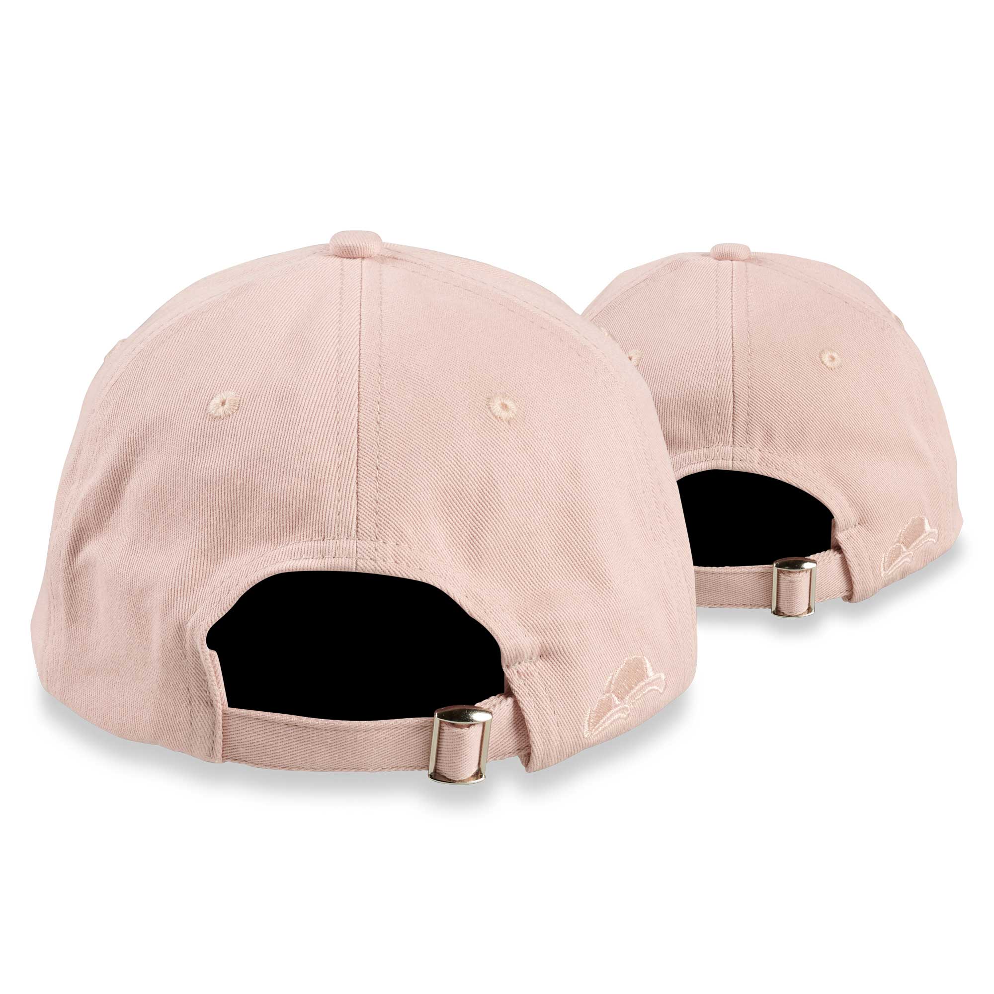 Soulbuddy Dad Hat Basecaps 2er-Set in Blush Rückseite