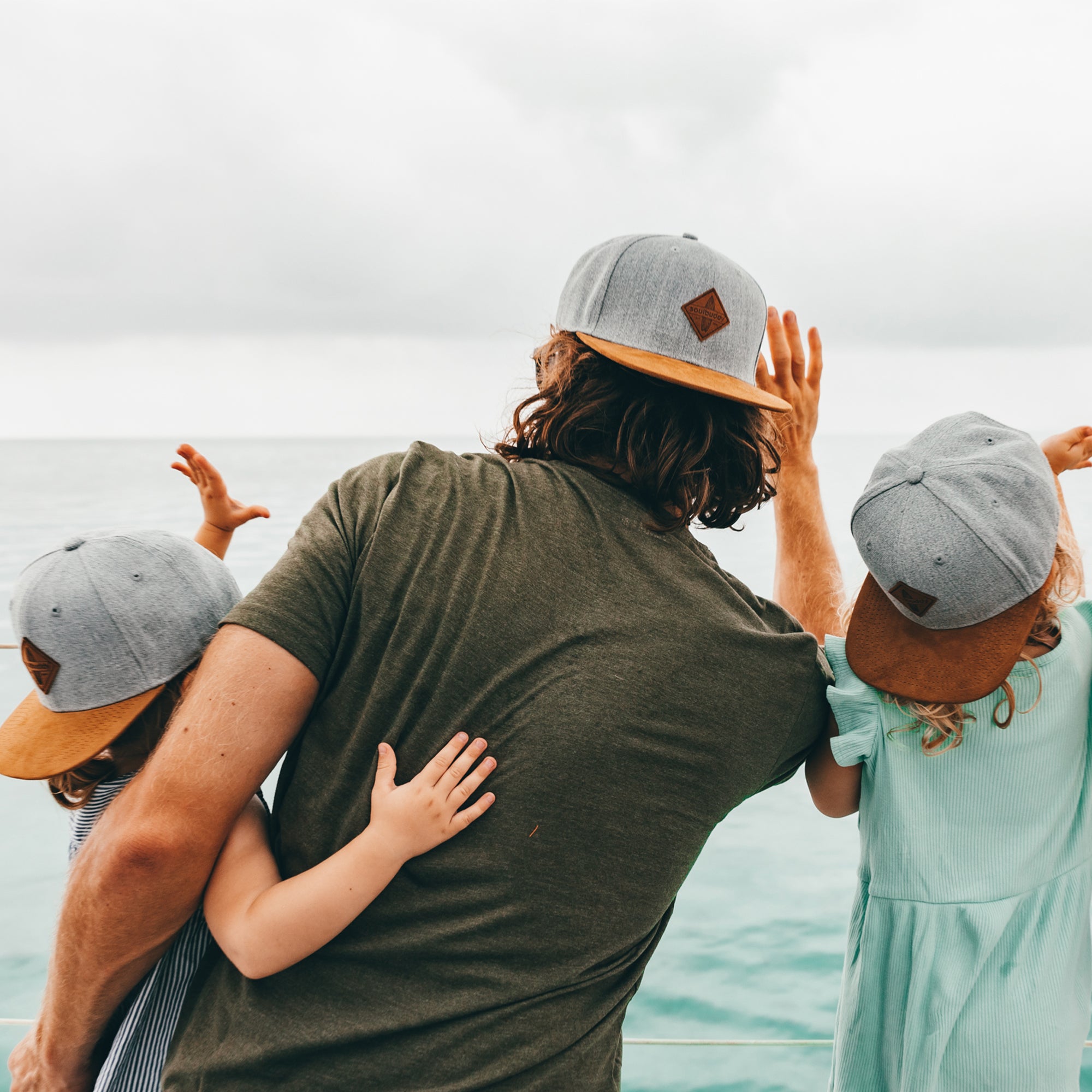 Soulbuddy Family Snapback Caps 3er-Set