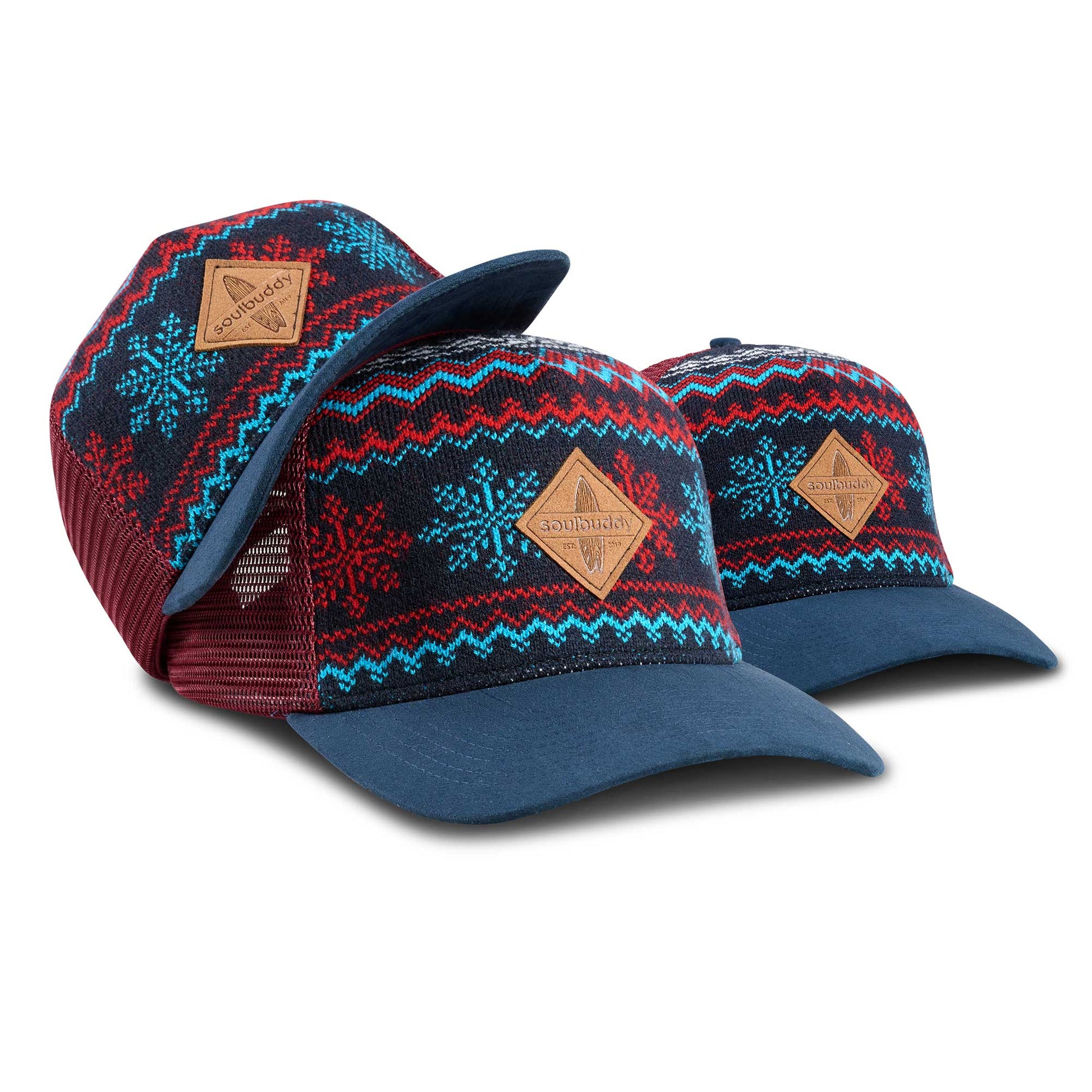 Soulbuddy Family Trucker Caps 3er-Set