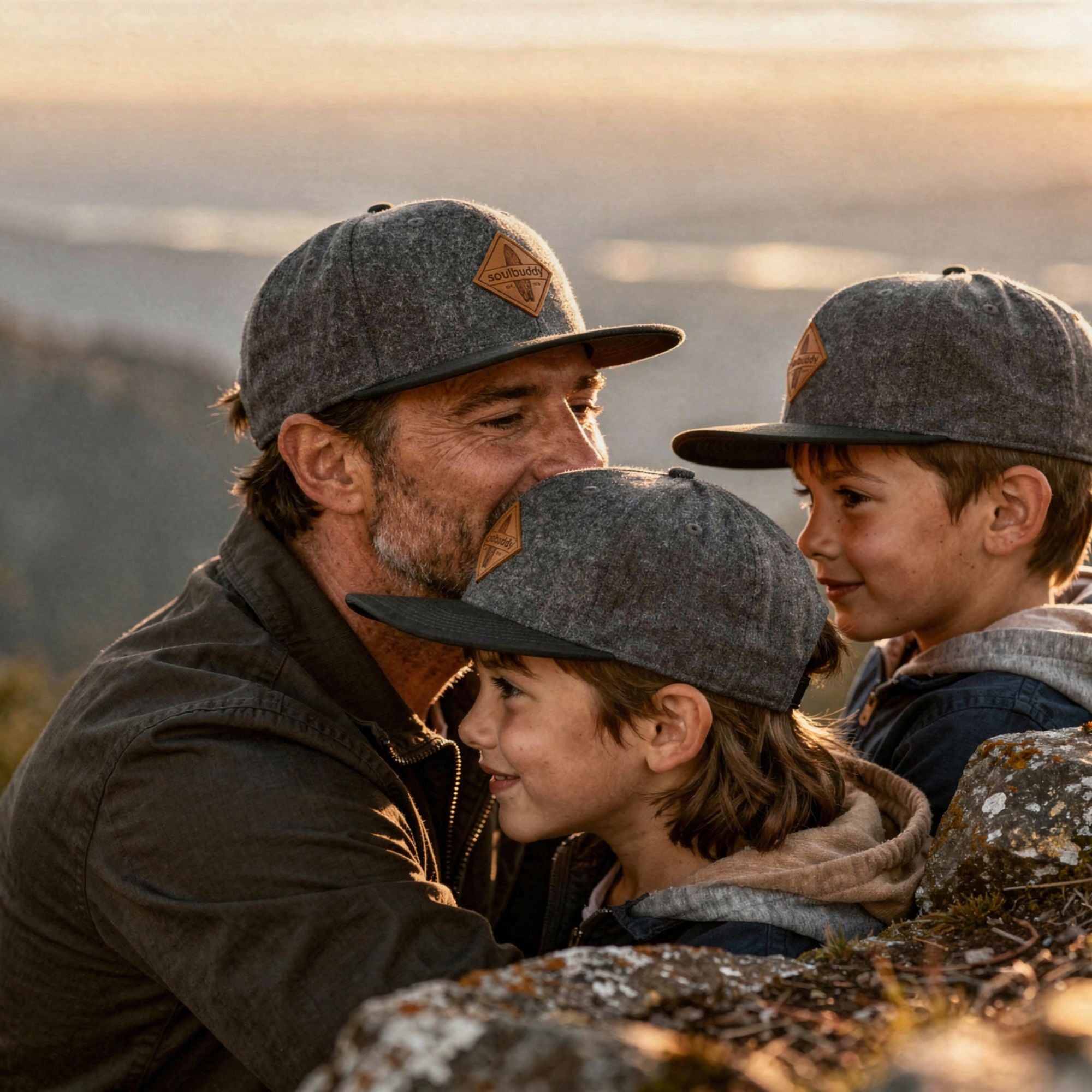 FAMILY Snapback Caps Set of 3