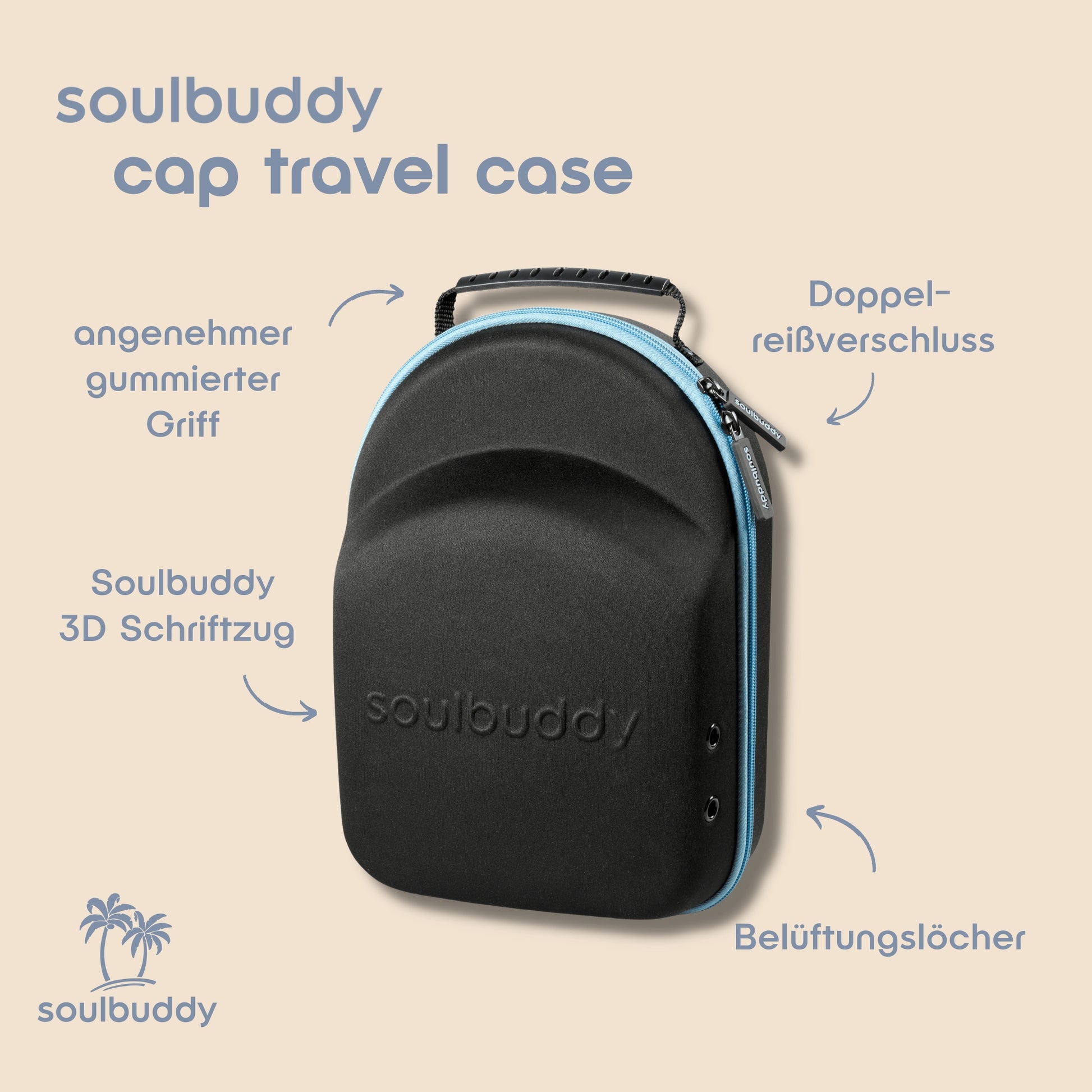 Soulbuddy Cap Travel Case